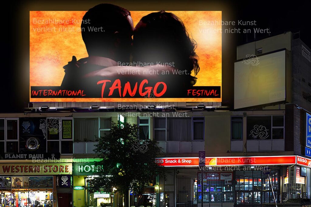 Tango Poster und Plakate. Reeperbahn.