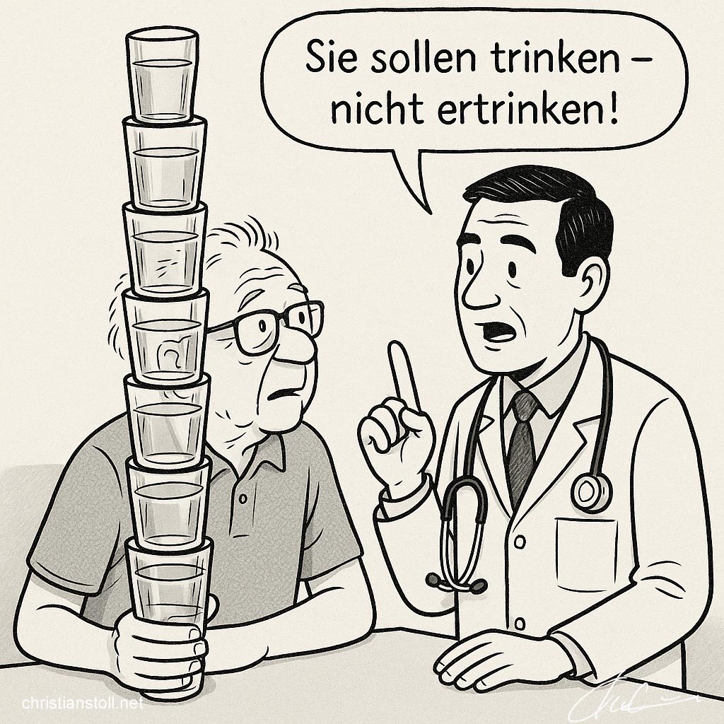 Hitzewelle und Trinken