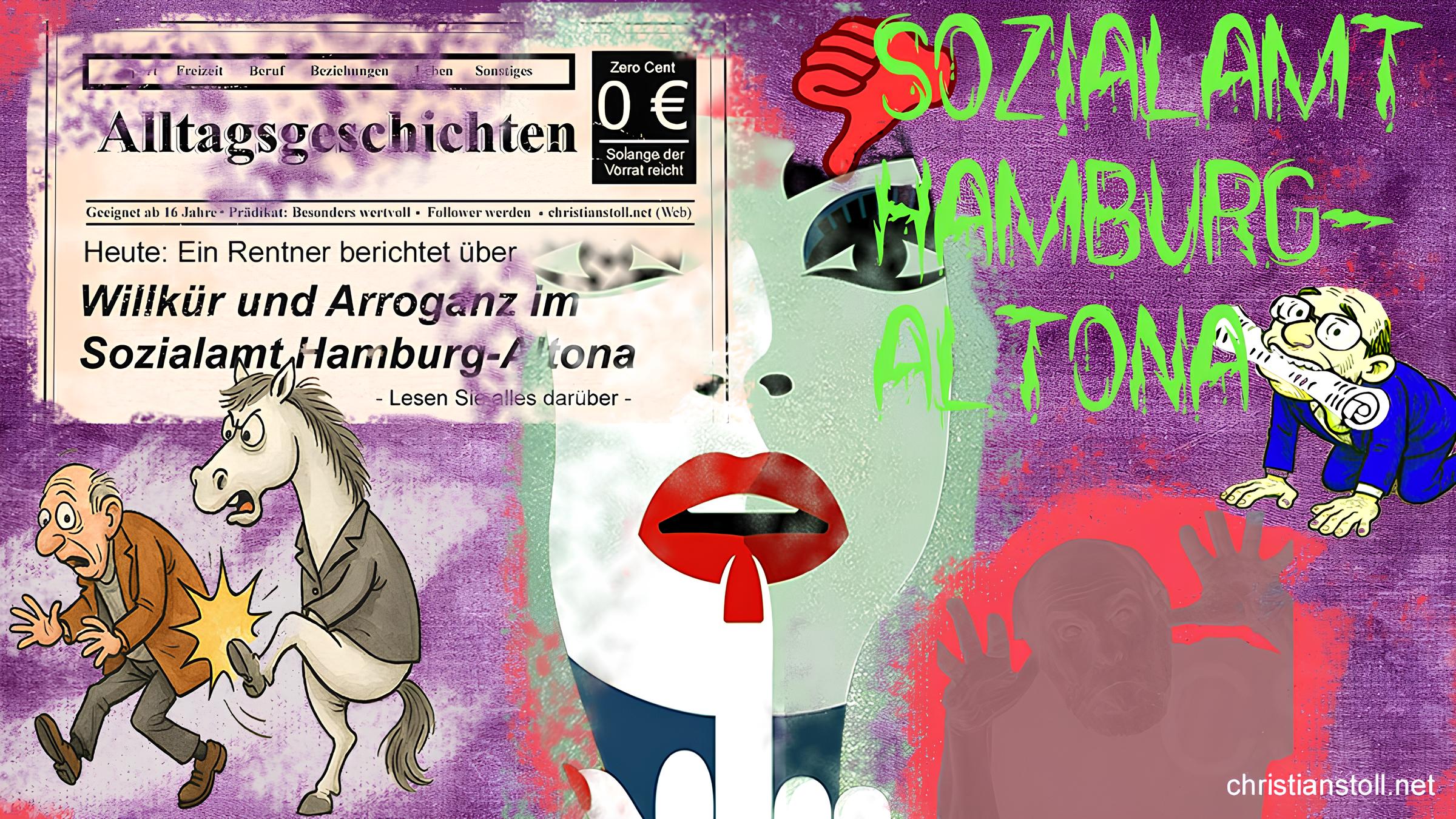 Das Sozialamt in Hamburg-Altona